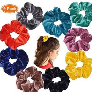 9-PCS Women Girls Scrunchy